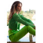 Conjunto Casaco e Top Sahoco Conjunto Casaco e Top Sahoco